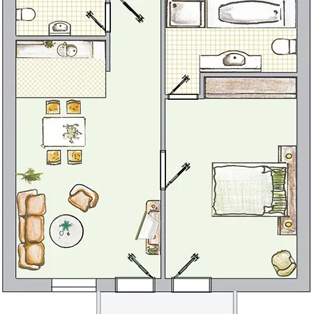 Brise Appartement-suiten Tannenburg App 429 * Χέρινγκσντορφ